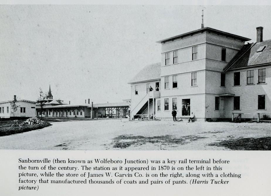 Sanbornville Station - Wakefield New Hampshire 1870