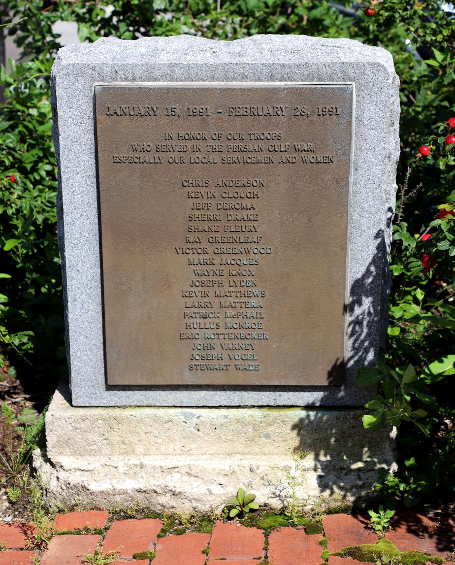 Bristol New Hampshire Persian Gulf War Veterans Memorial