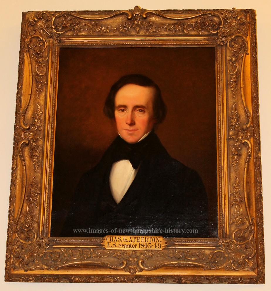 Charles Gordon Atherton NH State House Portrait