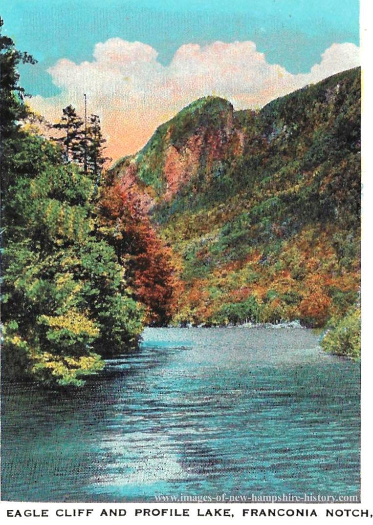 Eagle Cliff Franconia Notch Postcard Set 1930s