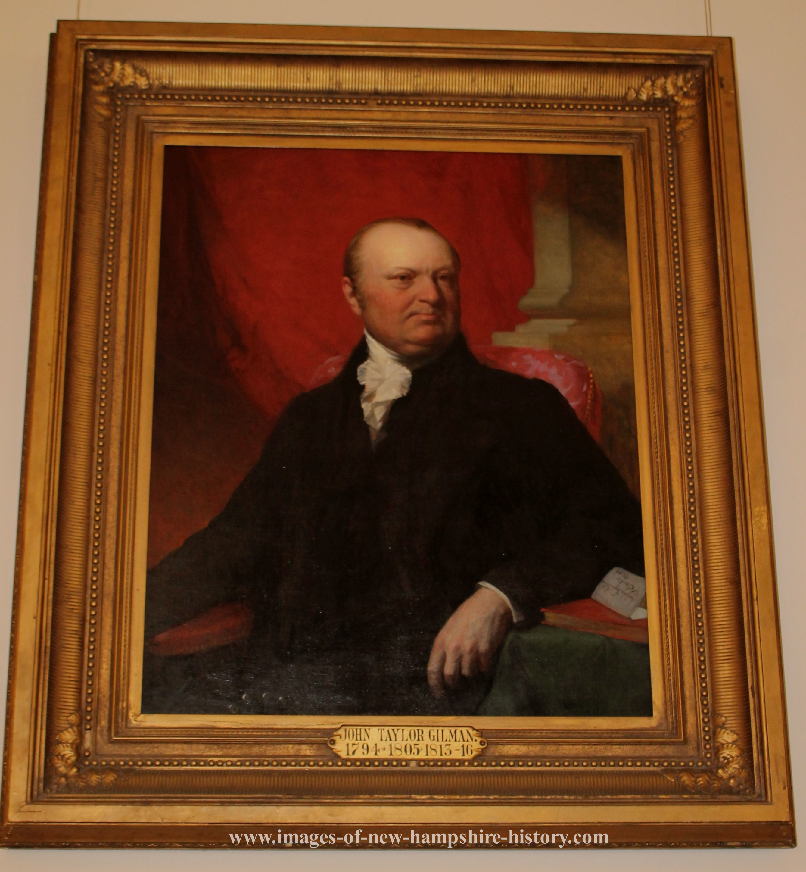 Governor John Gilman Nh State House Portrait