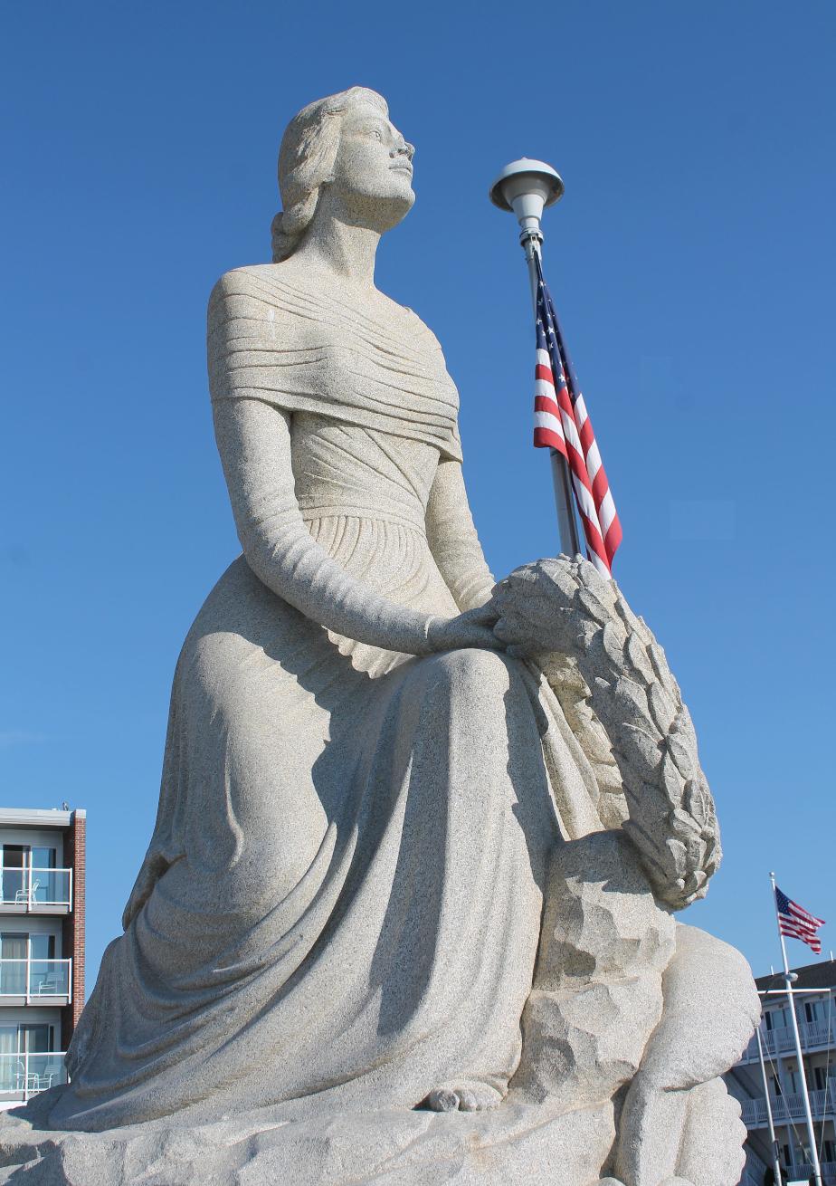 Hampton Beach New Hampshire Marine Memorial