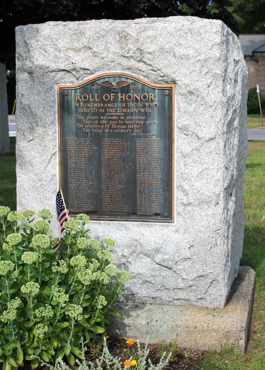 Hampton New Hampshire Korean War Veterans Memorial