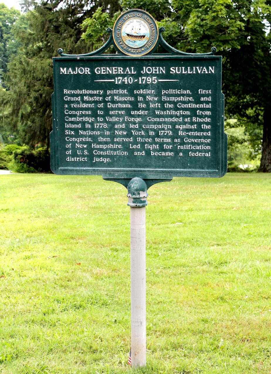 General John Sullivan Historical Marker