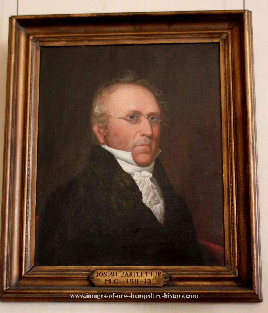 Josiah Bartlett Jr.  NH Governor NH State House Portrait