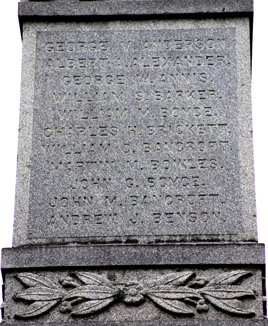 Londonderry New Hampshire Civil War Veterans Memorial