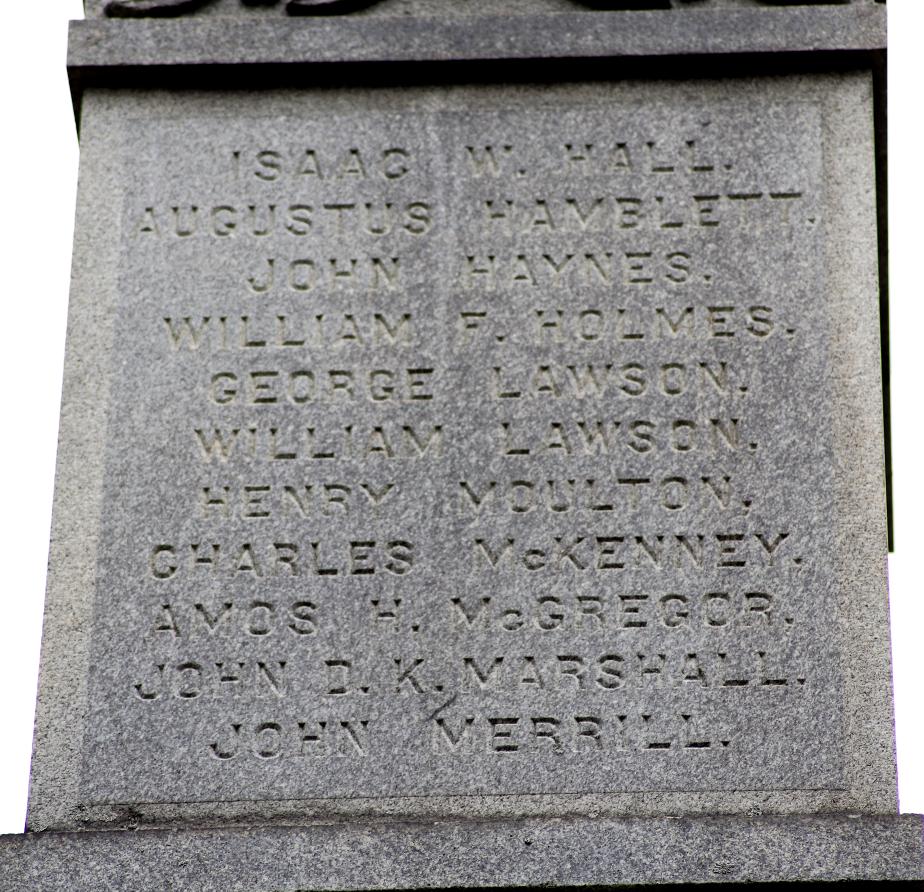 Londonderry New Hampshire Civil War Veterans Memorial