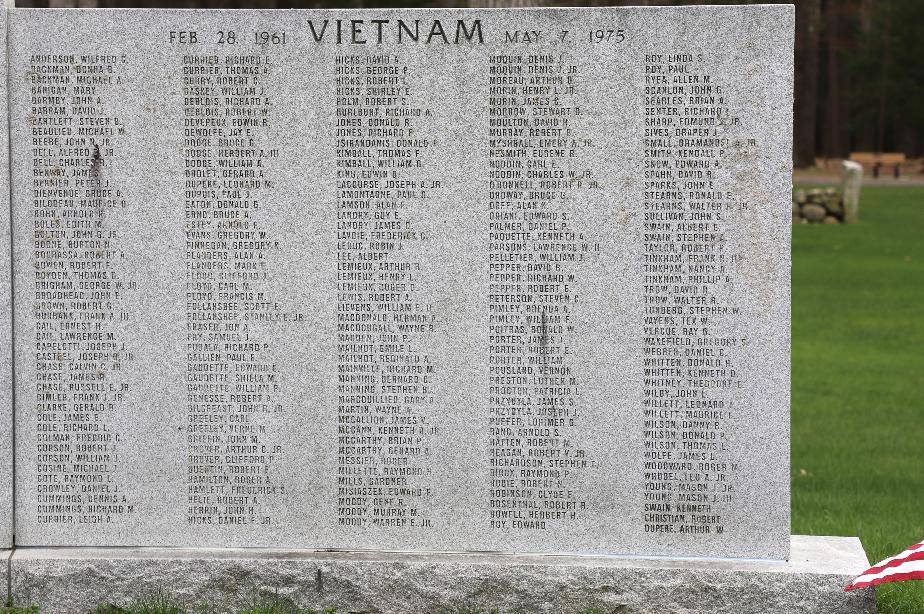 Londonderry New Hampshire Vietnam War Veterans Memorial