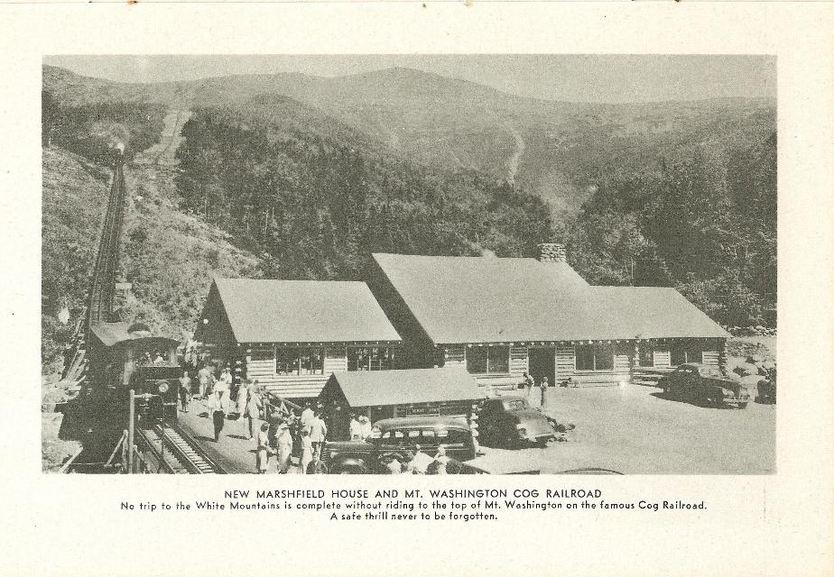 Marshfield Station, Cog Railway