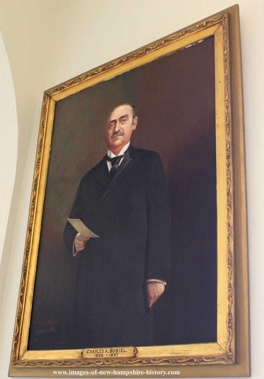 Charles A. Busiel NH State House Portrait