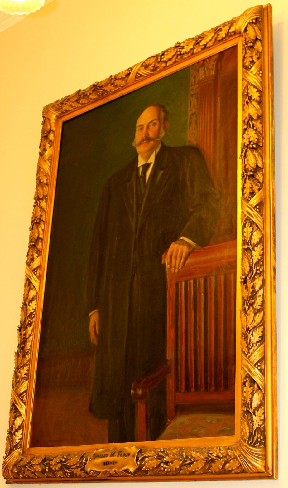 Charles M Floyd NH State House Portrait