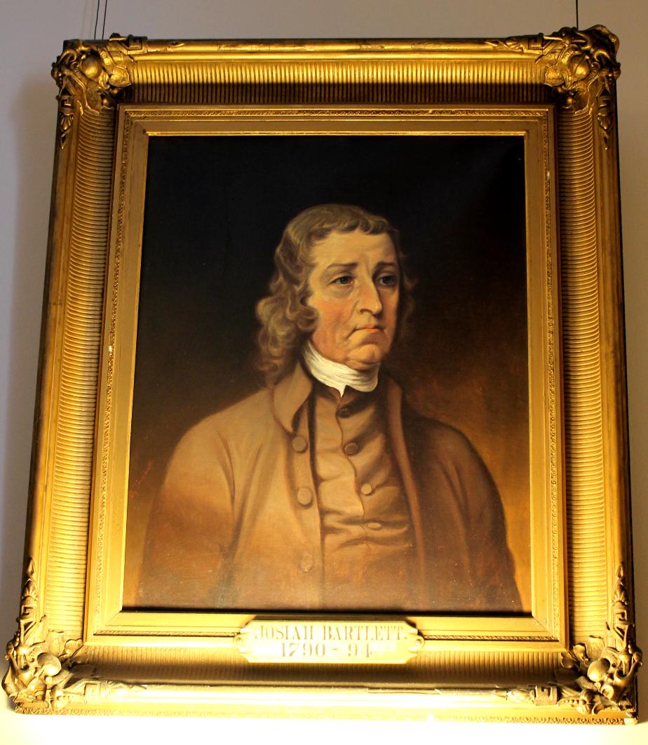 Josiah Bartlett NH State House Portrait