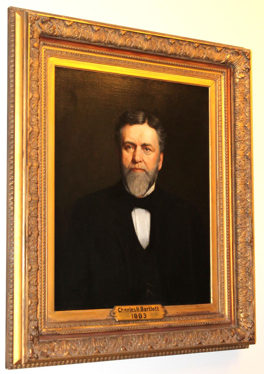 Charles H Bartlett NH State House Portrait