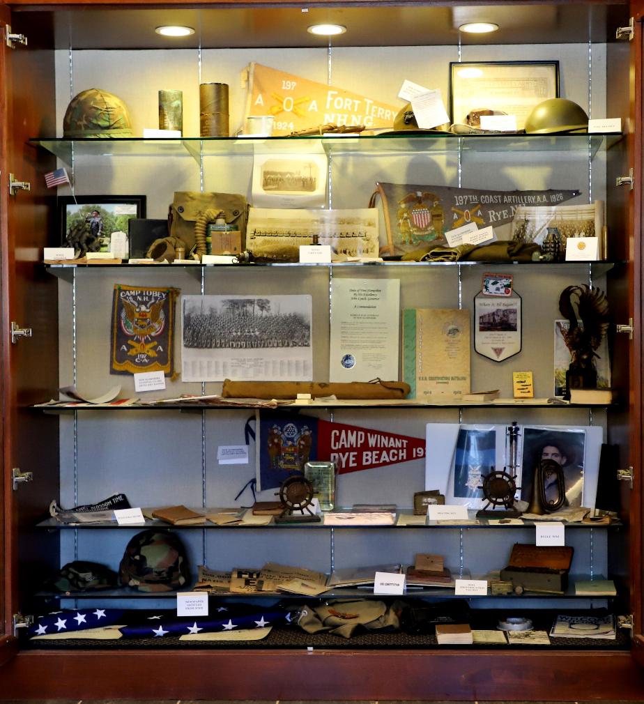 NH State Veterans Cemetery Display Case