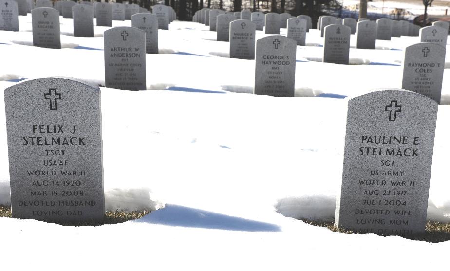 Felix & Pauline Stelmack - NH State Veterans Cemetery