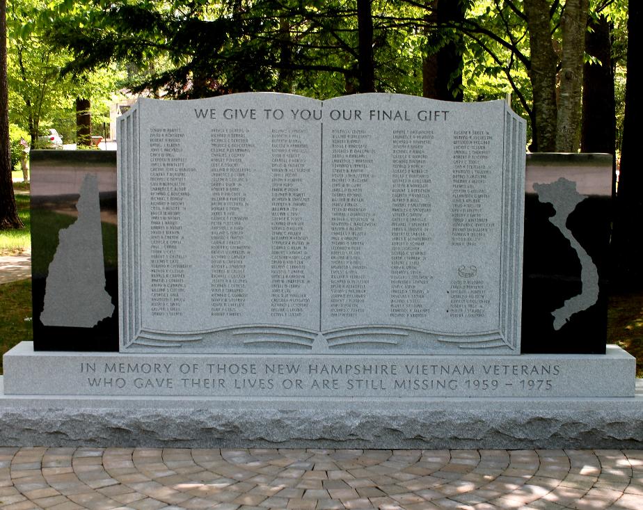 NH State Veterans Cemetery Vietnam Veterans Memorial