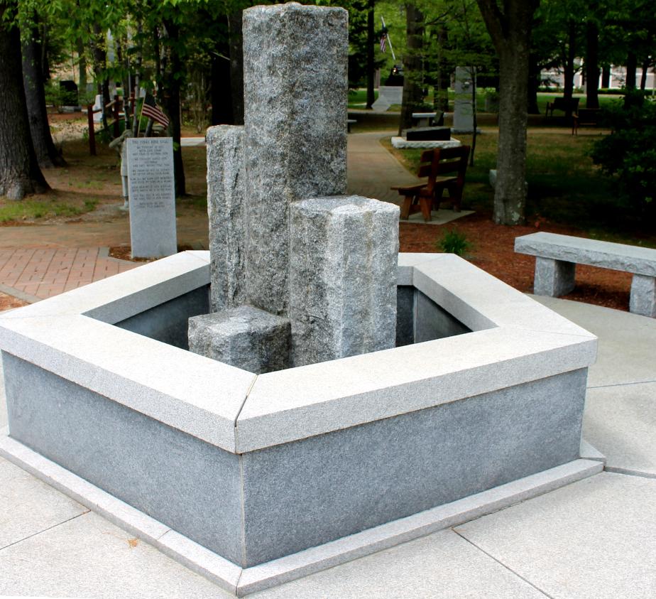 NH State Veterans Cemetery Family Reflection Fountain