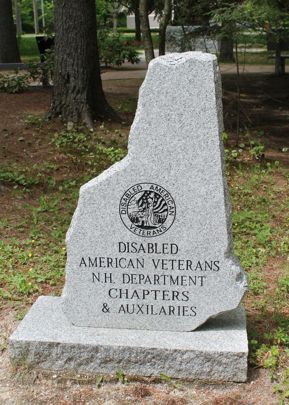 New Hampshire State Veterans Cemetery - Disabled American Veterans Association Memorial