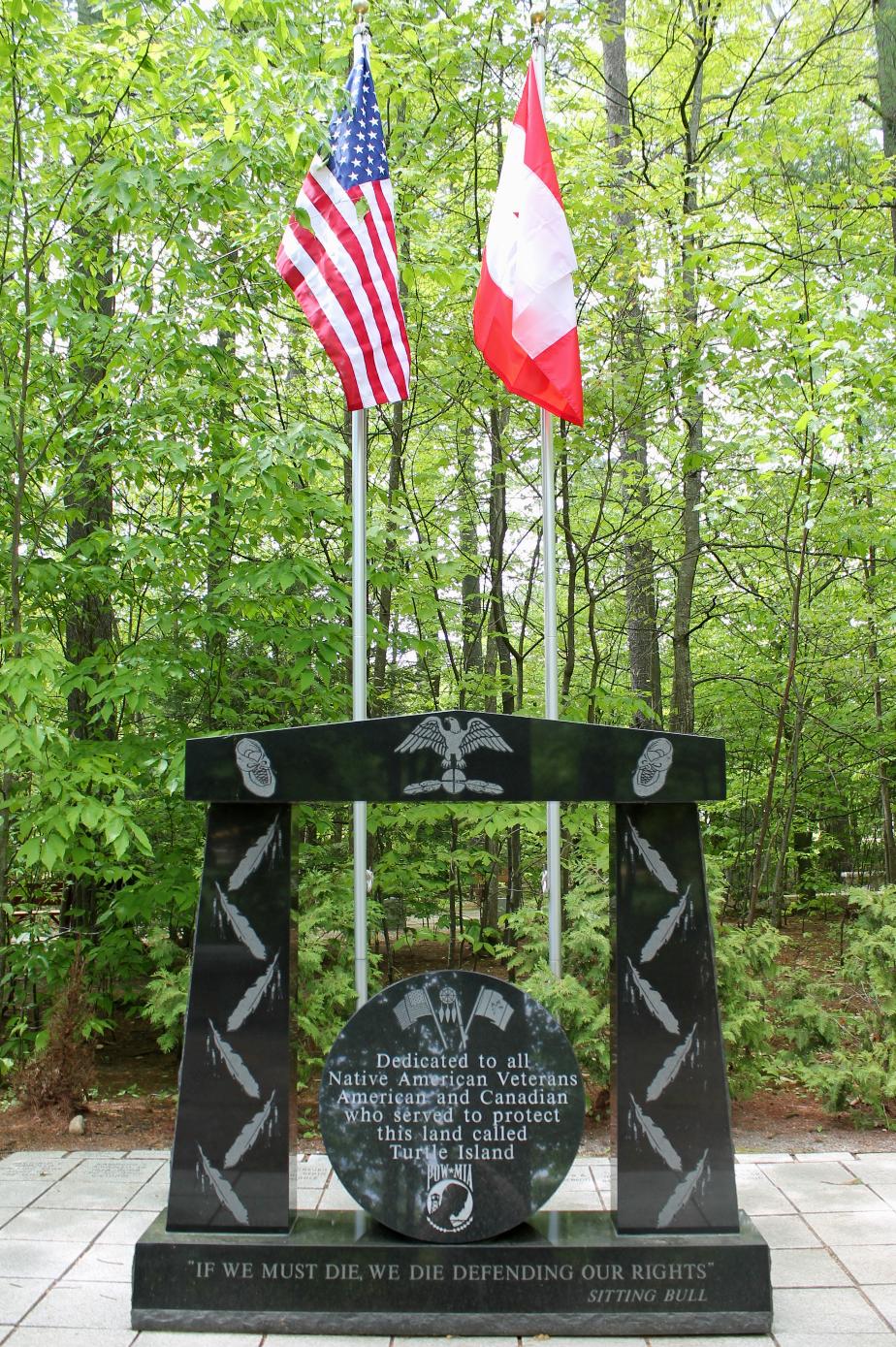 New Hampshire State Veterans Cemetery - Native American Veterans Memorial