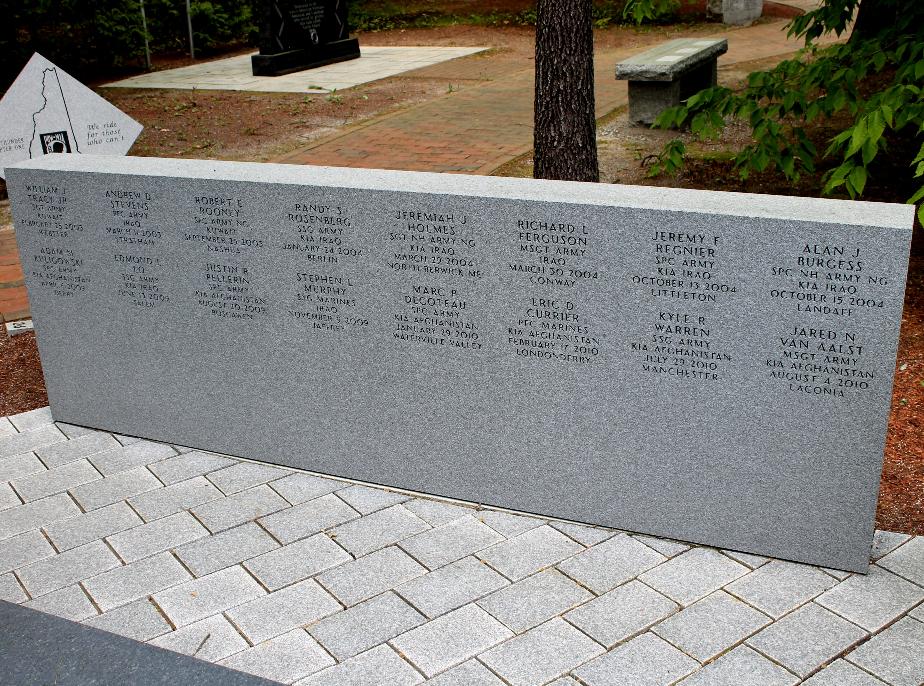 New Hampshire State Veterans Cemetery - Global War on Terror Memorial