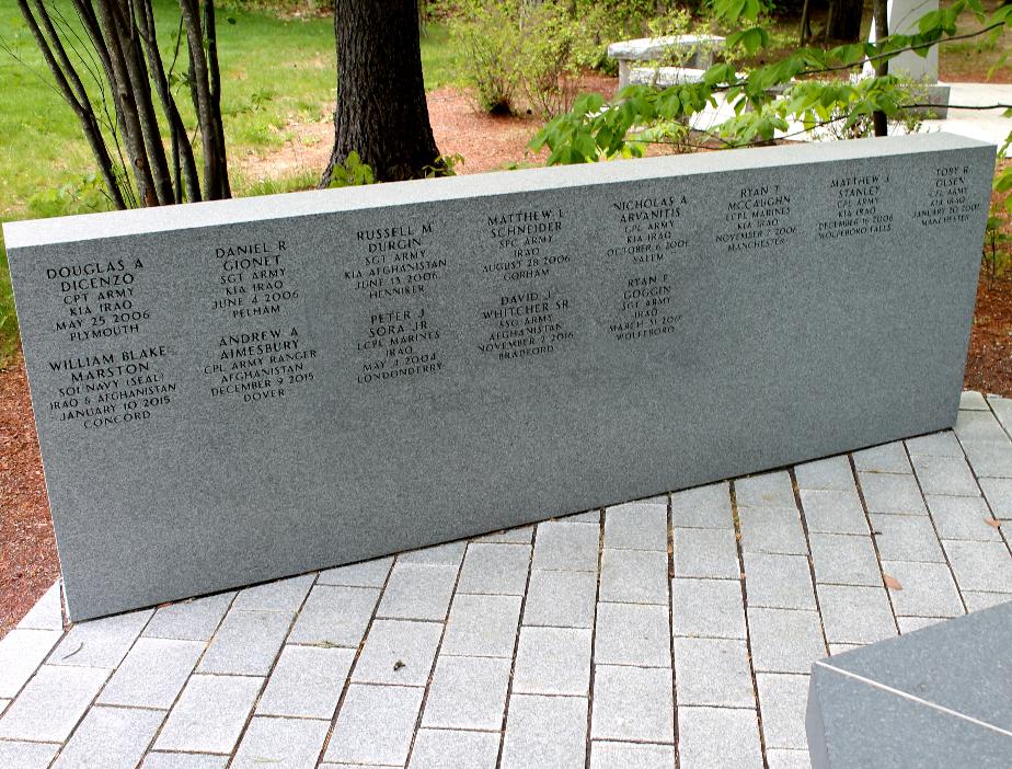 New Hampshire State Veterans Cemetery - Global War on Terror Memorial
