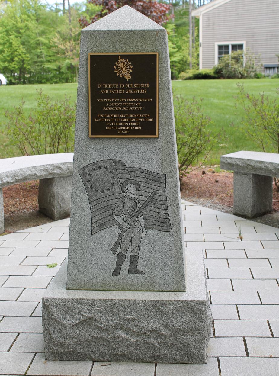 New Hampshire State Veterans Cemetery - Patriot Ancestor Memorial