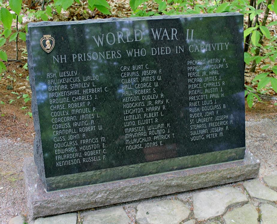 NH State Veterans Cemetery - Ex-Prisoner of War Memorial WWII
