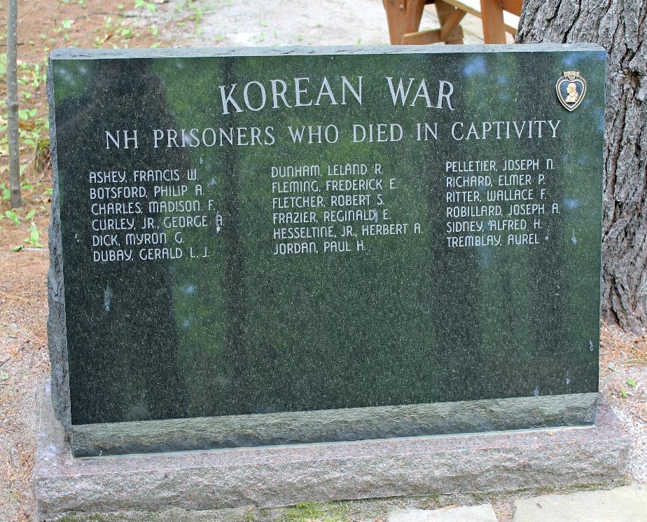 New Hampshire State Veterans Cemetery - Korean War Prisoner of War Memorial