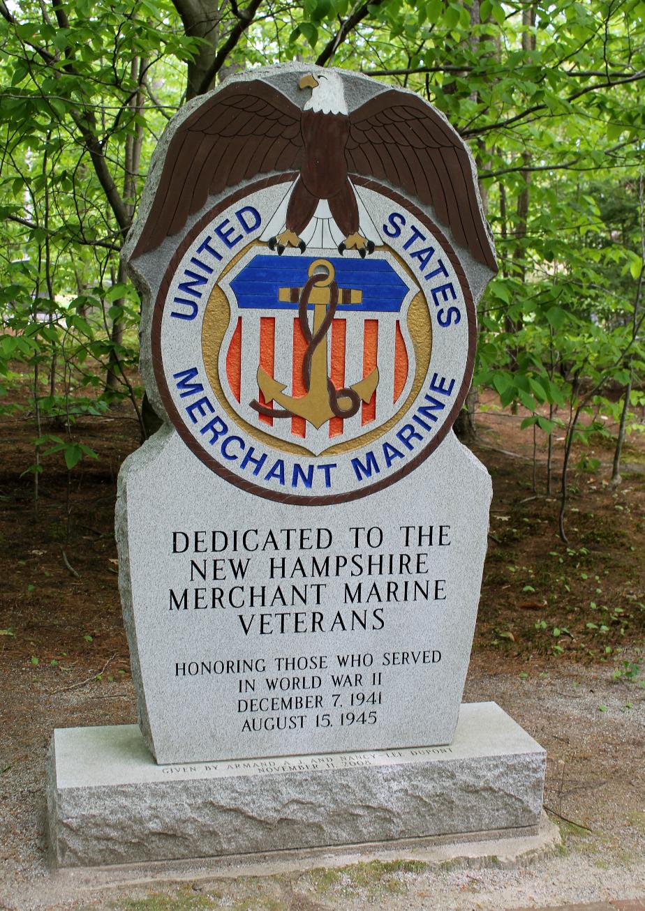 New Hampshire State Veterans Cemetery - New Hampshire Merchant Marine Memorial