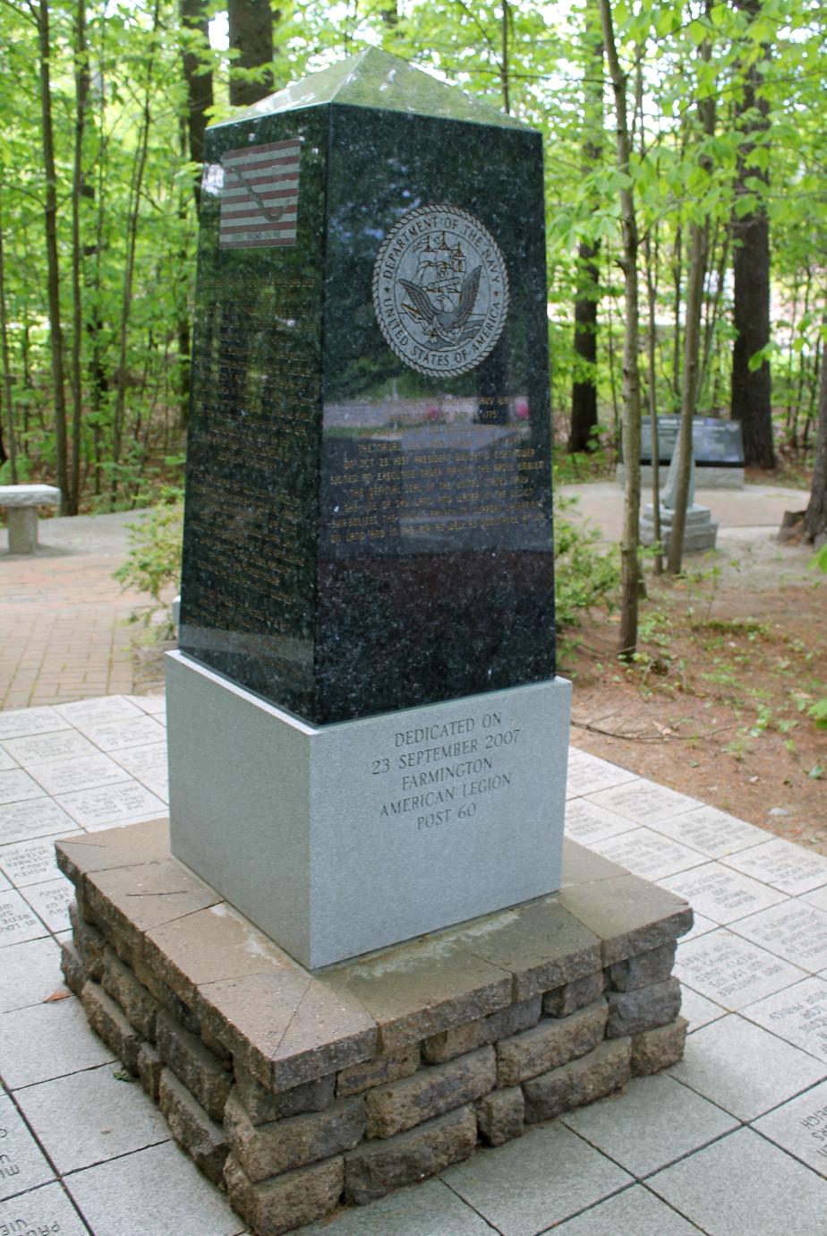 New Hampshire State Veterans Cemetery - US Navy Memorial