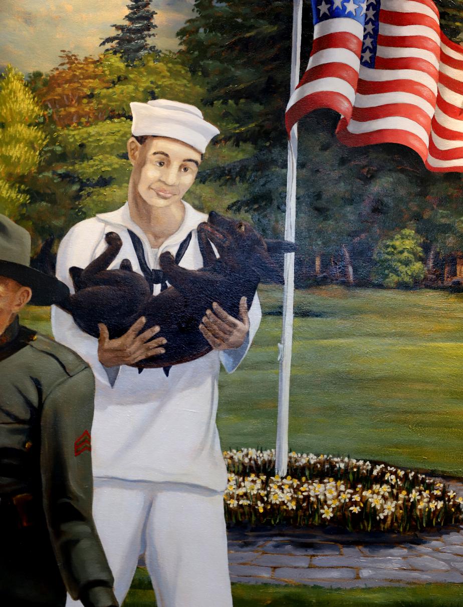 NH State Veterans Cemetery Chapel Mural