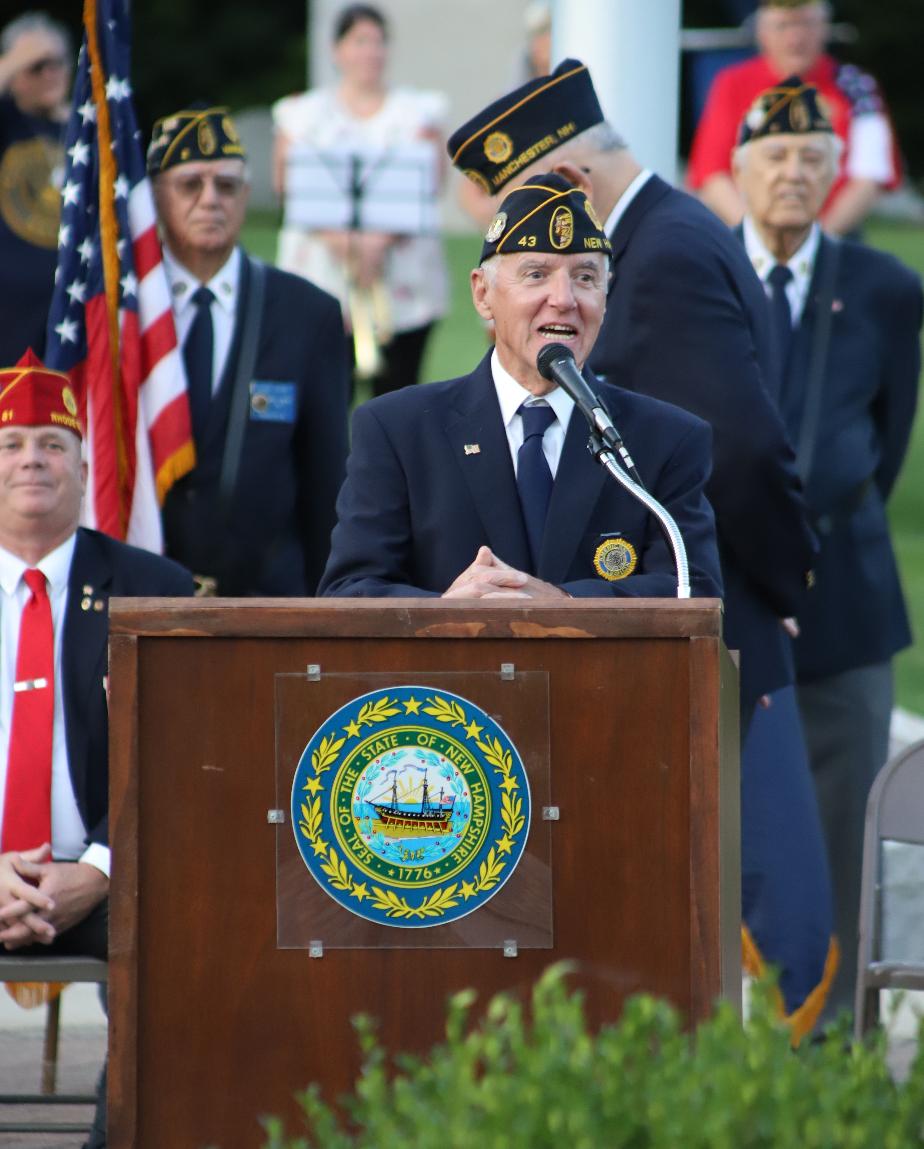 New Hampshire State Veterans Cemetery 100 Nights of Remembrance Sept 11 2021 Noel Taylor