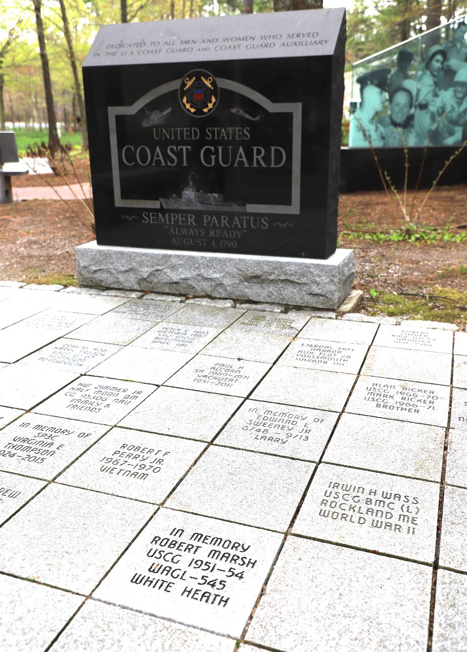 NH State Veterans Cemetery - Coast Guard Memorial - Robert M Marsh