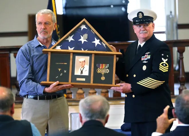 George William Riordan Dover NH Vietnam Casualty Silver Star Award
