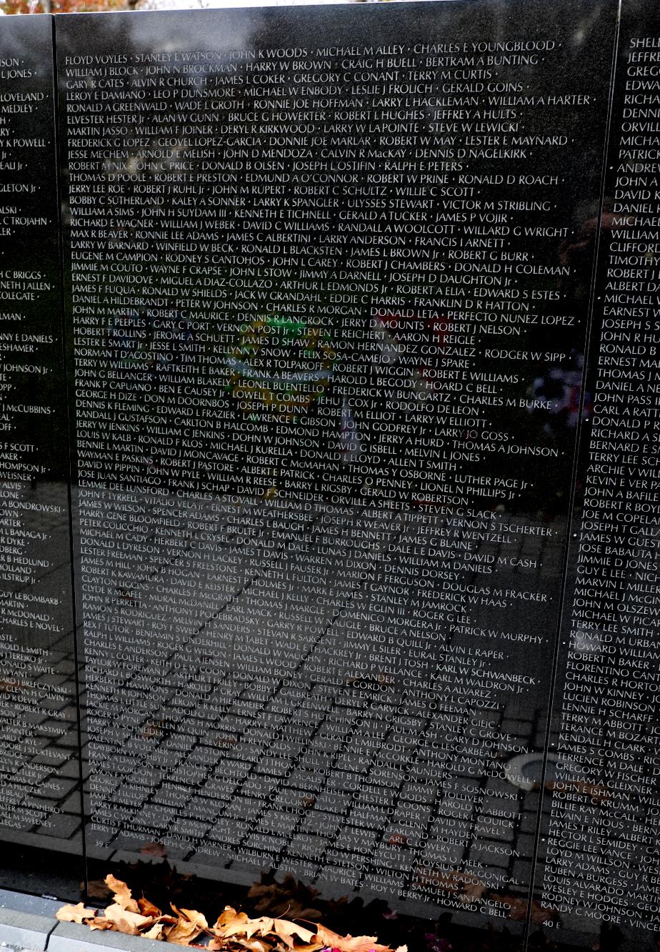 Vietnam Memorial Wall Panel E-39 Donald R Roach Line 11 Concord NH Vietnam War Casualty