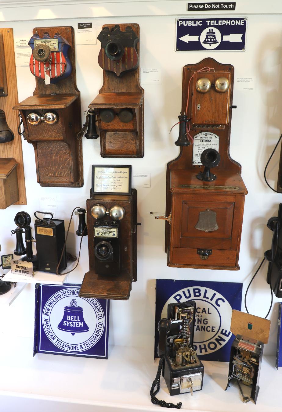 New Hampshire Telephone Museum - Pay Phones