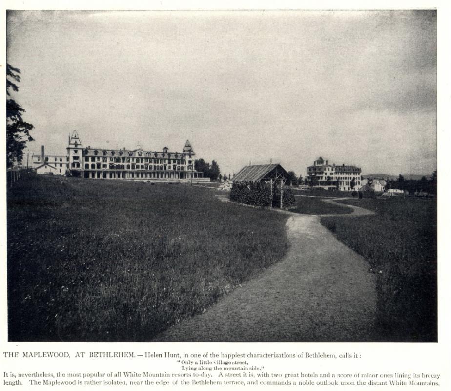 Maplewood Hotel - Bethlehem NH 1908