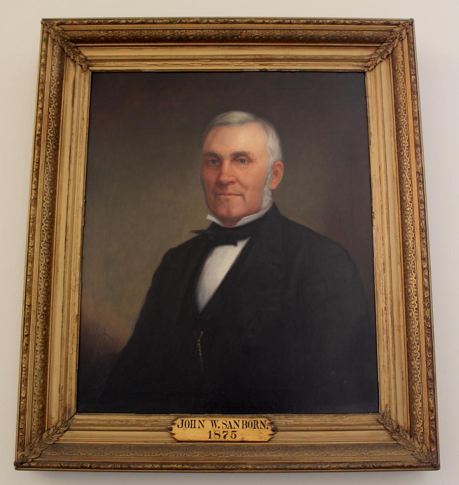 JohnW Sanborn NH State House Portrait