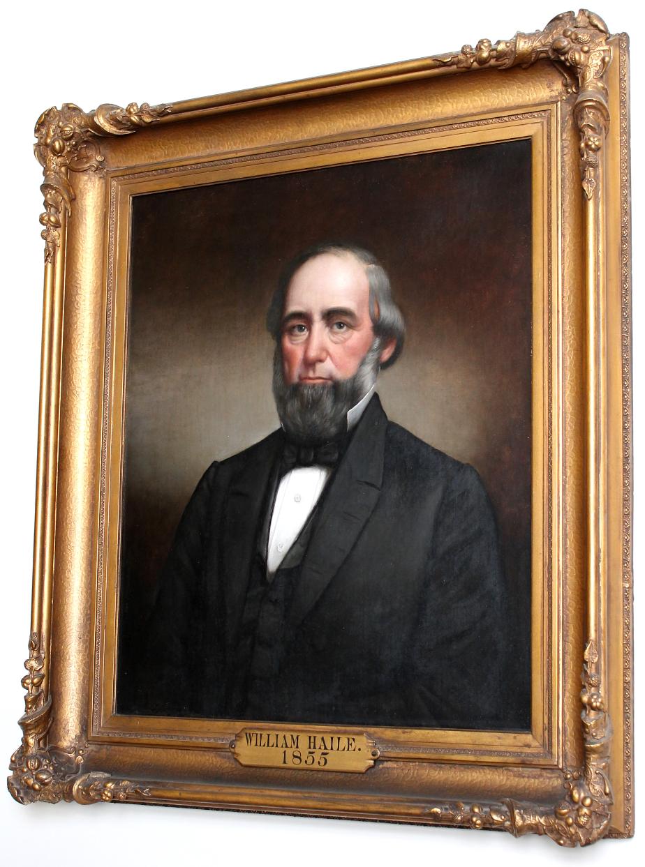 Wiliam Haile Senate President NH State House Portrait