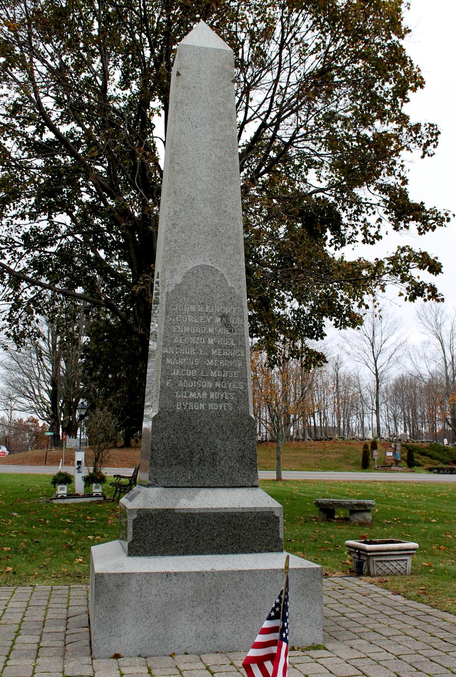 Atkinson New Hampshire Civil War Veterans Memorial