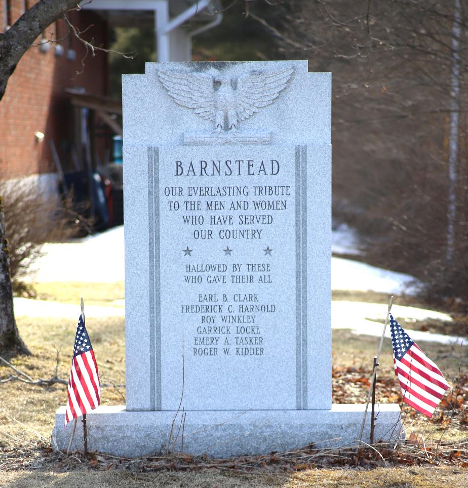 Barnstead New Hampshire Veterans Memorial