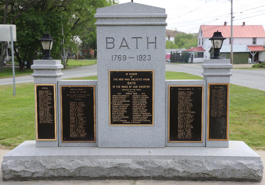 Bath New Hampshire Veterans Memorial