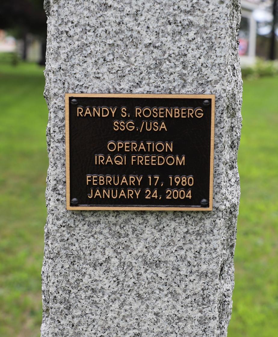 Berlin New Hampshire Iraqi Freedom Veterans Memorial