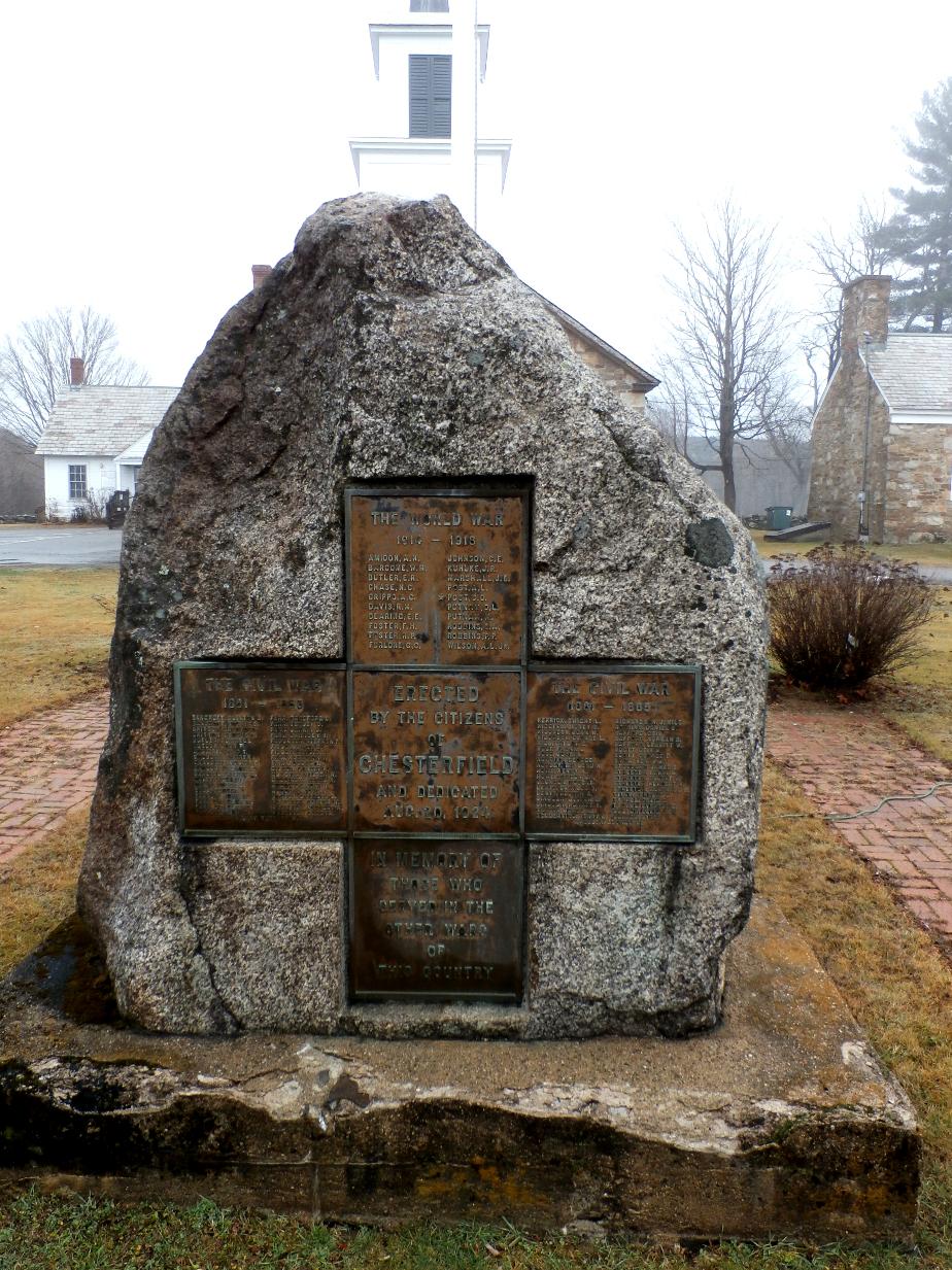 Chesterfield NH Veterans Memorial