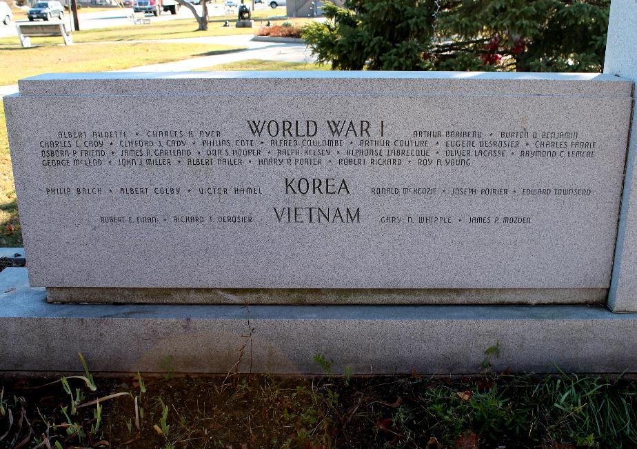 Claremont World War I & World War II Veterans Memorial