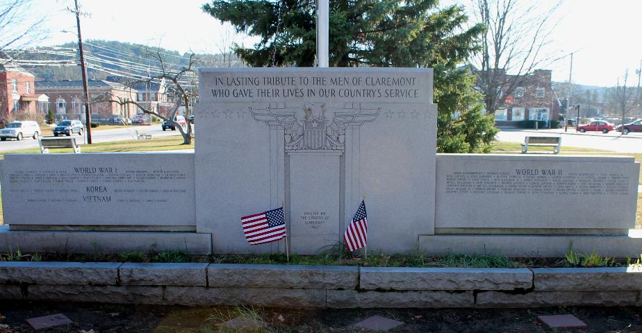 Claremont World War I & World War II Veterans Memorial