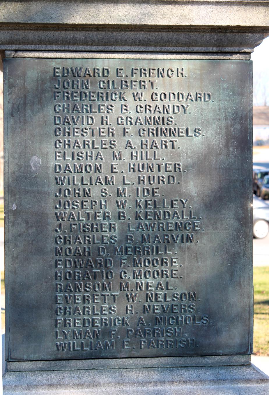 Claremont Civil War Veterans Memorial