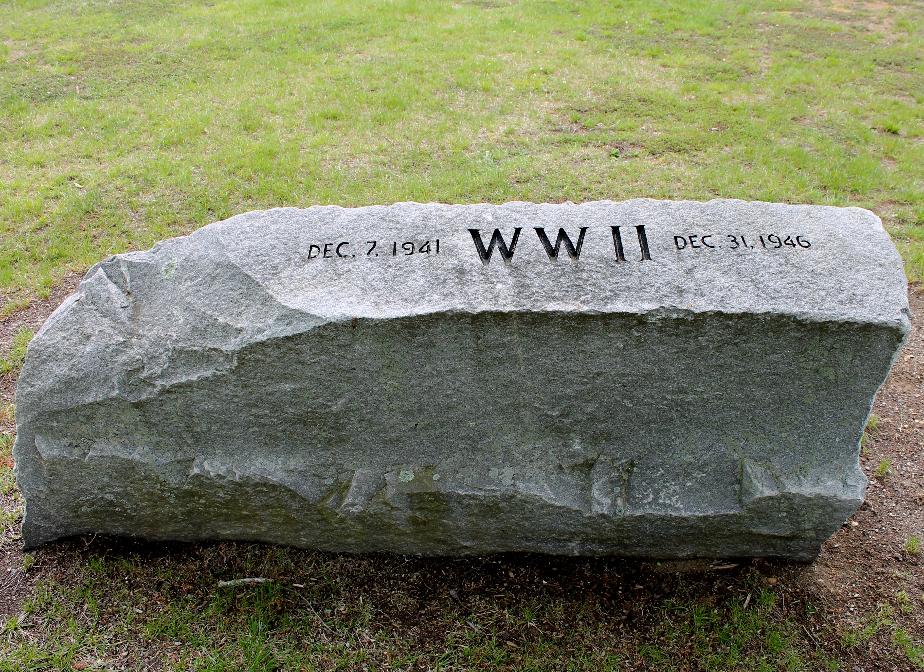 Dunbarton New Hampshire - World War II Veterans Memorial