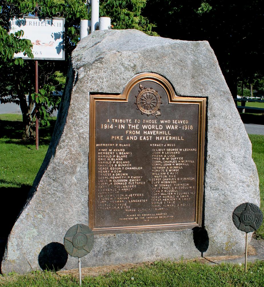 East Haverhoill NH Veterans Memorial