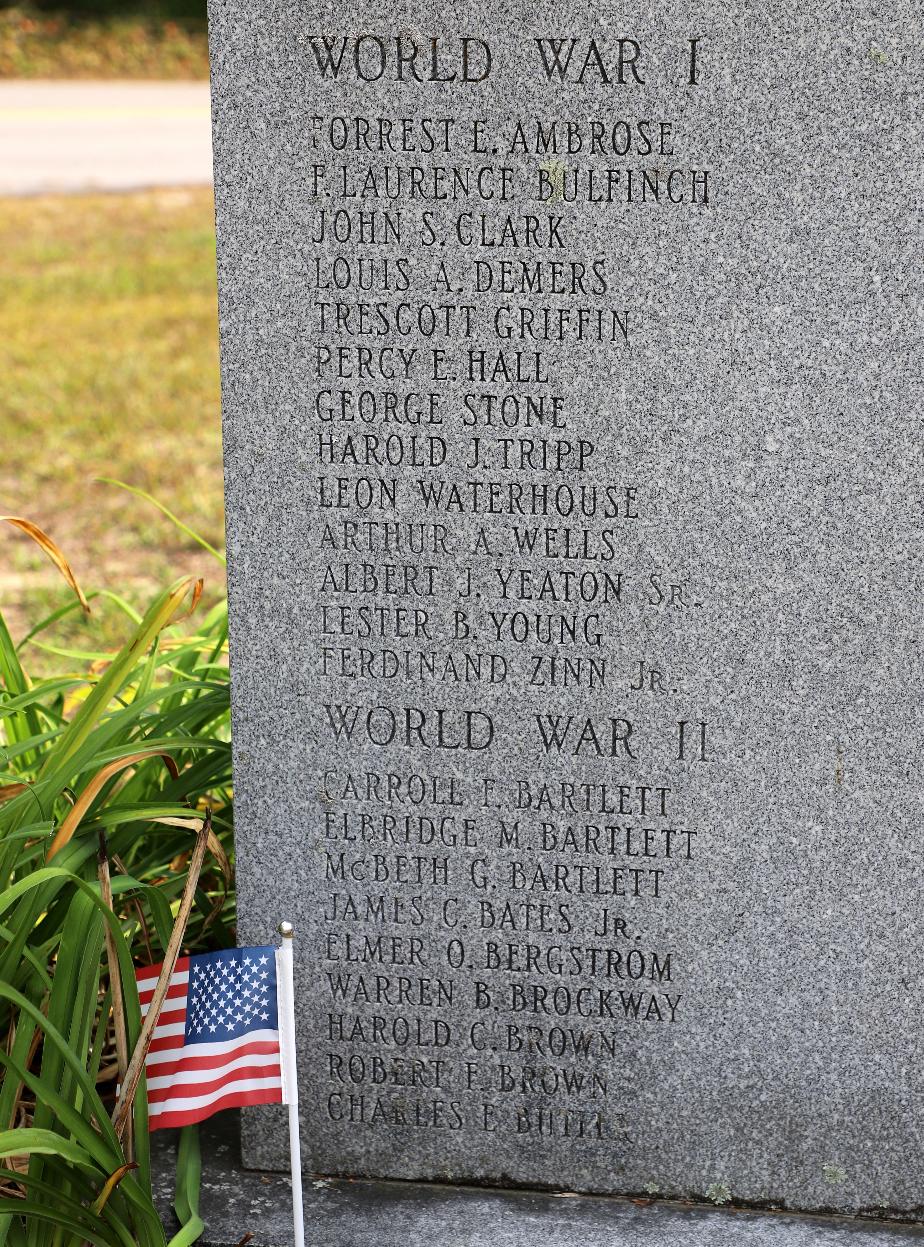 Epsom New Hampshire Veterans Memorial